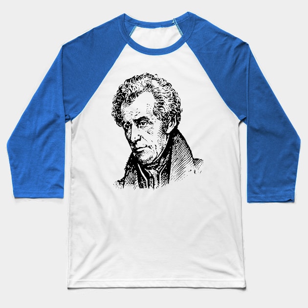 Andrew Jackson Baseball T-Shirt by Historia